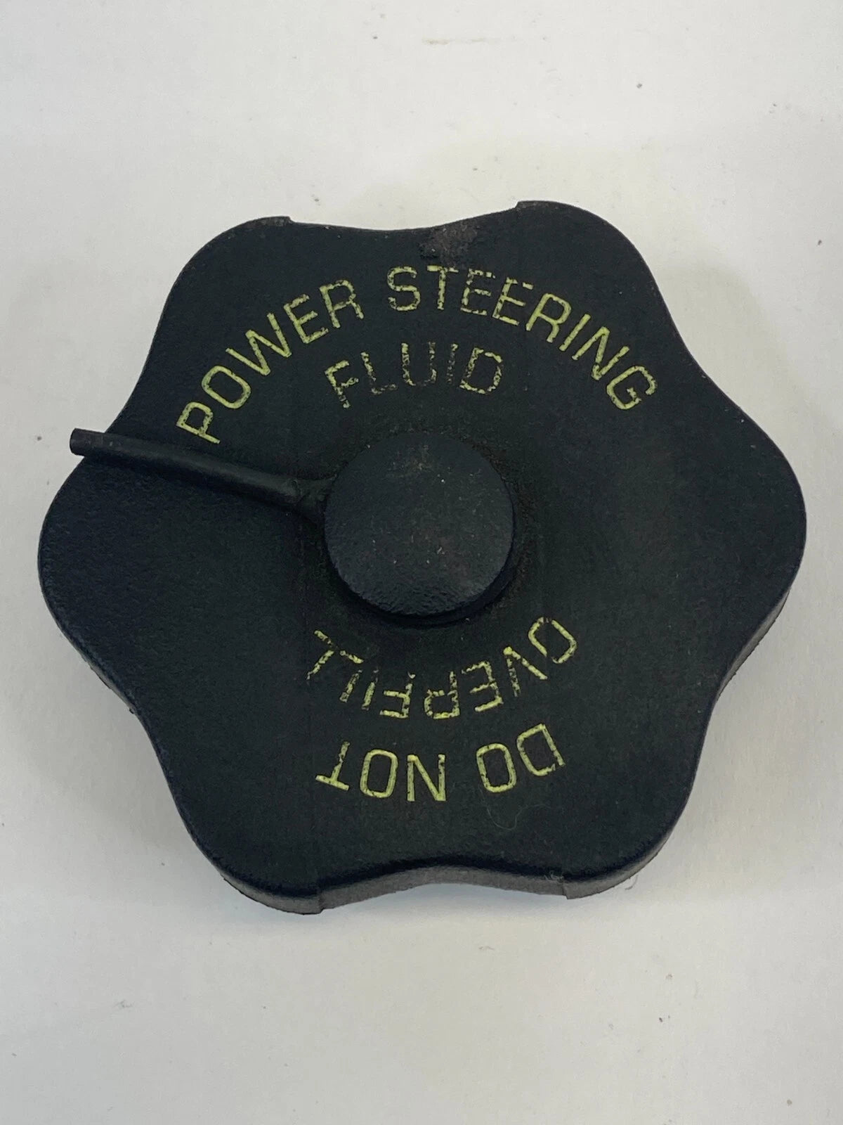 91-02 LINCOLN TOWN CAR POWER STEERING RESERVOIR FLUID TANK CAP LID COVER OEM