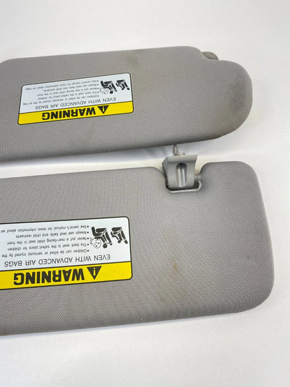 11-14 HYUNDAI SONATA DRIVER PASSENGER SUNVISOR LEFT & RIGHT SUN VISOR SET PAIR