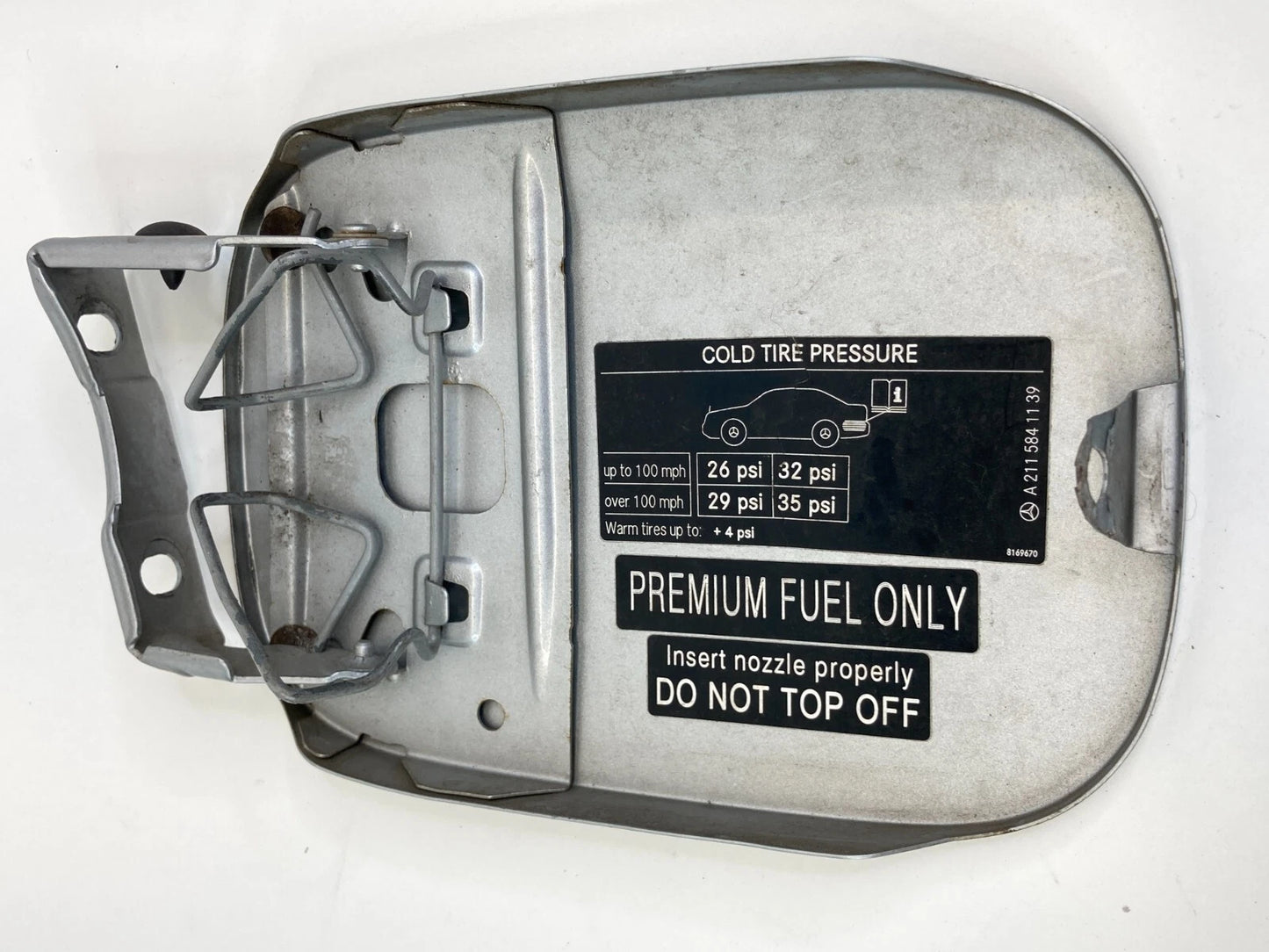 2003-2009 MERCEDES-BENZ E320 SEDAN FUEL FILLER DOOR LID GAS COVER A2115841139