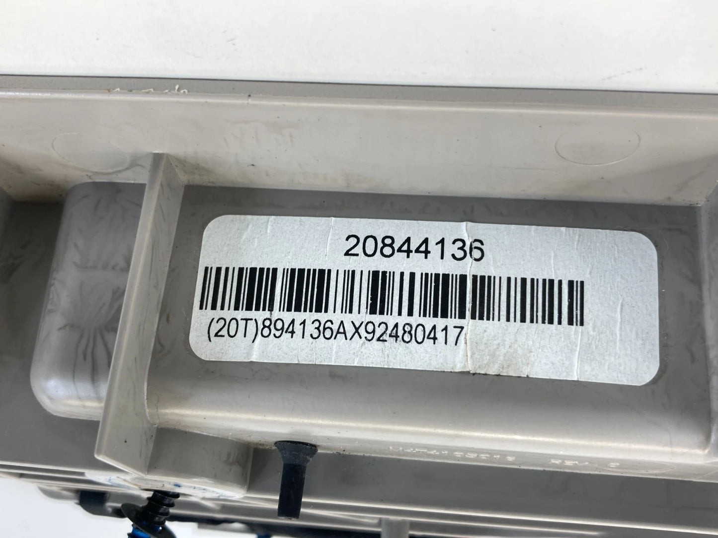 2007-2016 GMC ACADIA OVERHEAD ROOF MOUNTED DVD DISPLAY SCREEN 20844136 OEM