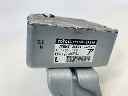 2010 2011 Toyota Prius 1.8L L4 AT Power Steering Control Module 89650-47240 OEM