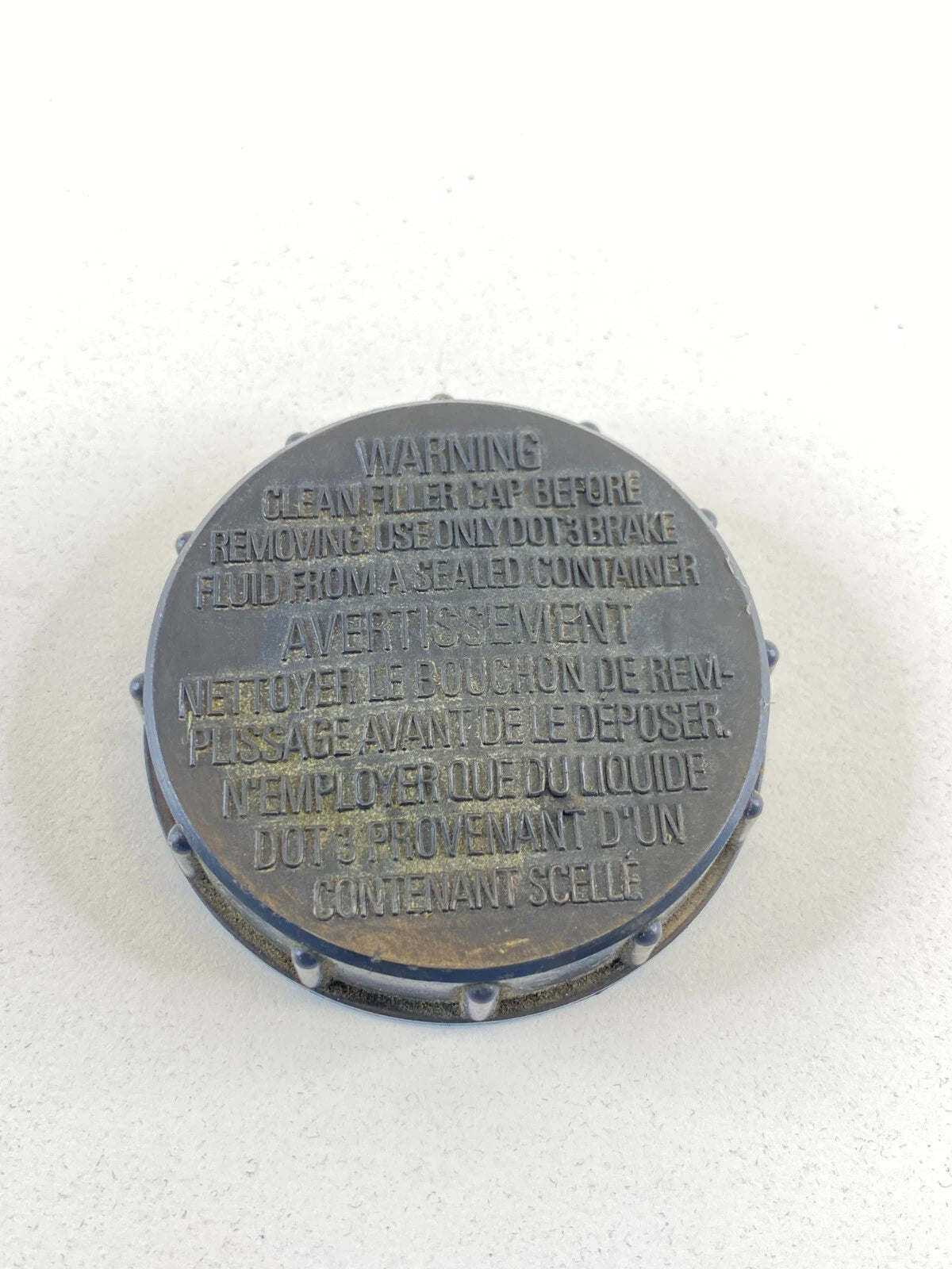 1991-1996 JEEP CHEROKEE 4.0L BRAKE FLUID CLEAN FILLER RESERVOIR COVER CAP OEM