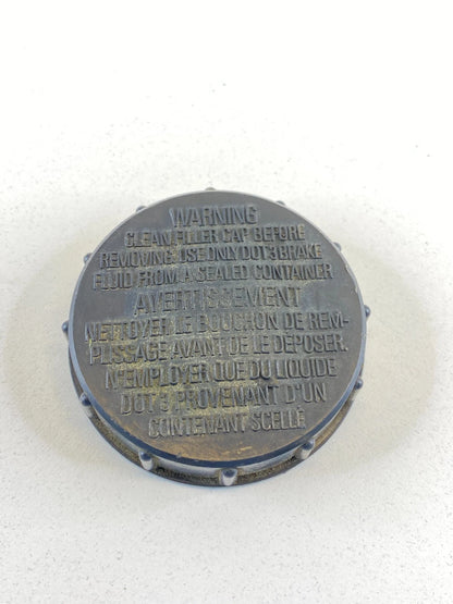 1991-1996 JEEP CHEROKEE 4.0L BRAKE FLUID CLEAN FILLER RESERVOIR COVER CAP OEM