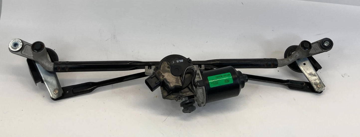 14-25 KIA SOUL FRONT WINDSHIELD WIPER MOTOR TRANSMISSION W/ LINKAGE 98100B20 OEM