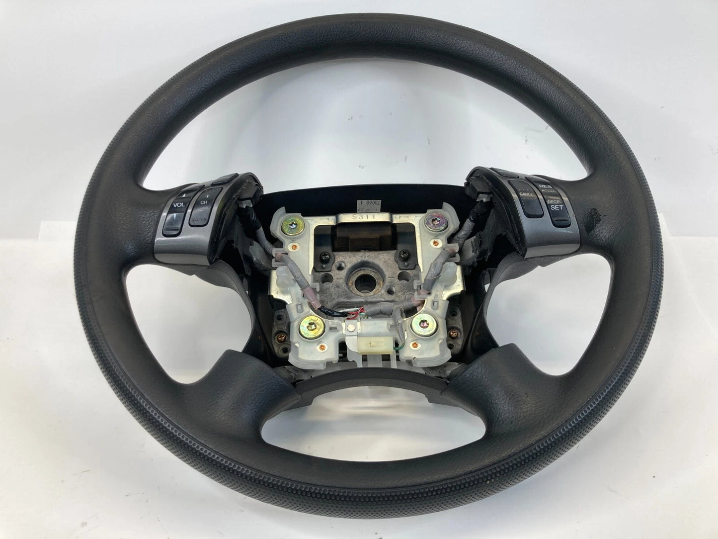 2005-2010 HONDA ODYSSEY STEERING WHEEL W/ CRUISE & AUDIO CONTROL SWITCH OEM