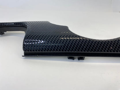 2007-2011 MINI COOPER DRIVER LEFT DASH VENT TRIM PANEL CARBON FIBER STYLE OEM