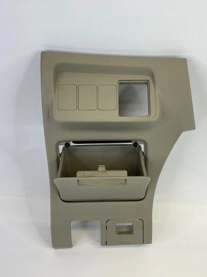 2009 2010 TOYOTA COROLLA DASH SWITCH PANEL TRIM BEZEL W/ COIN POCKET 55480-02070