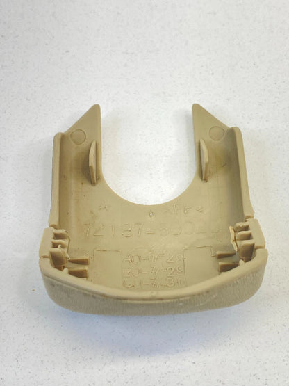 1995-2000 LEXUS LS400 FRONT SEAT TRACK RAIL END REAR TRIM COVER OEM 72137-50020