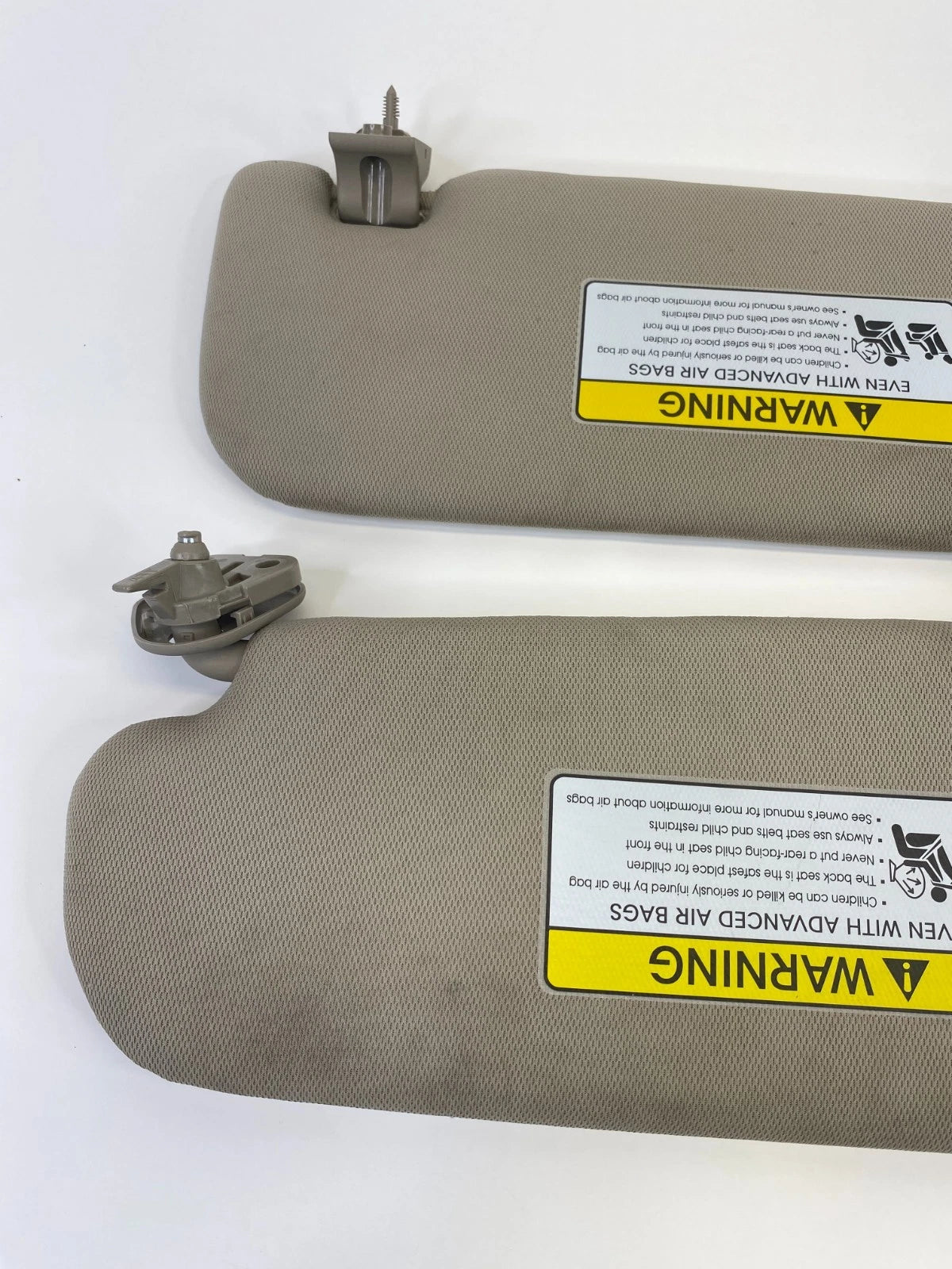 2011-2016 Kia Optima Front Left & Right Side Sunvisor Sun Visor Shade Set Pair
