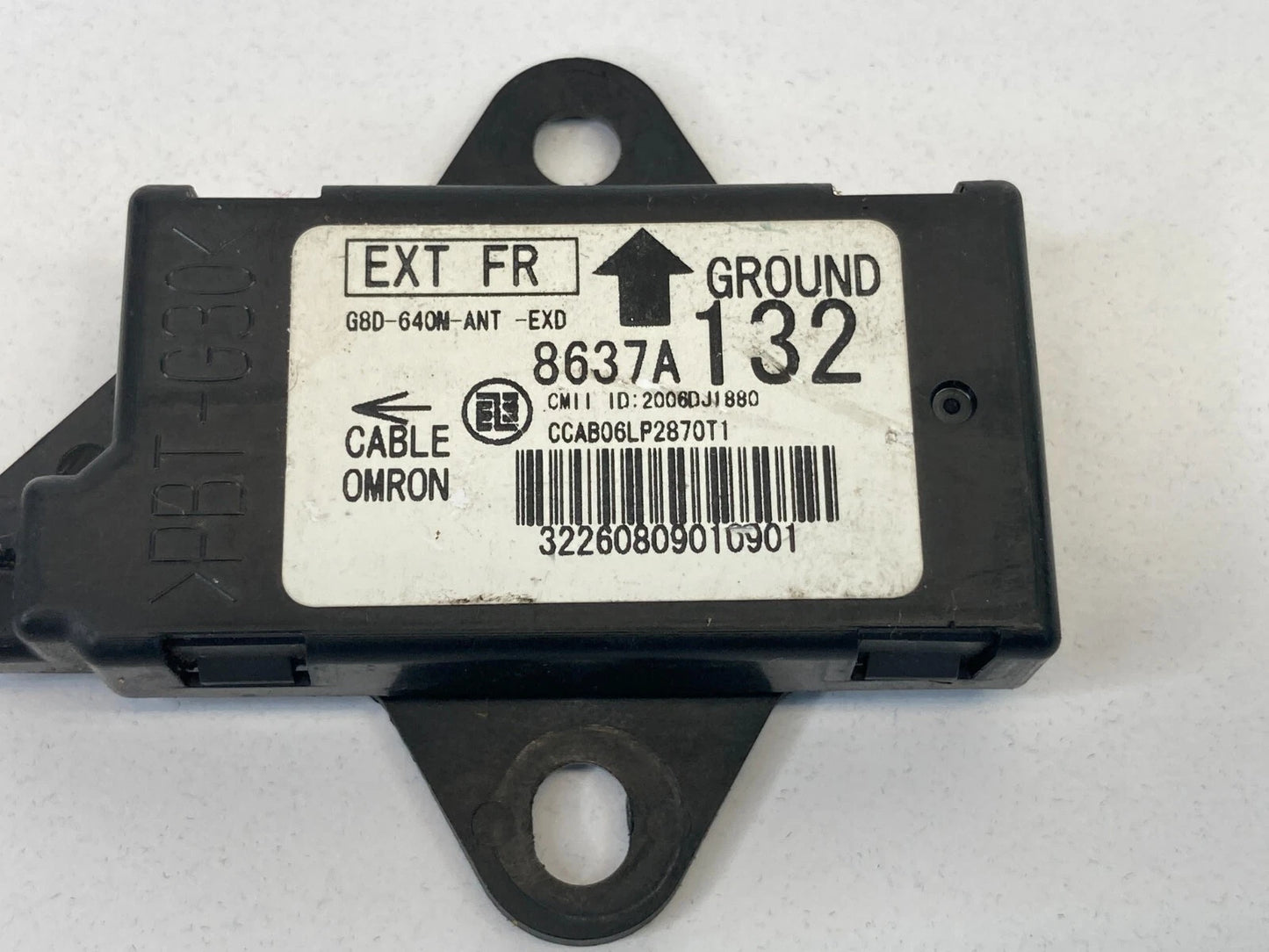 08-17 MITSUBISHI LANCER RIGHT PASSENGER KEYLESS ENTRY ANTENNA RECEIVER 8637A132