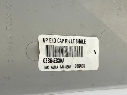 08-10 CHRYSLER TOWN & COUNTRY DASH RIGHT SIDE END CAP COVER TRIM 0ZS64ES3AA OEM