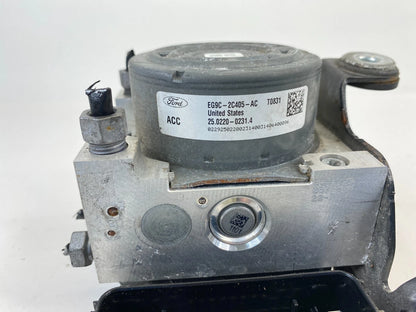 2014-2016 FORD FUSION 2.5L AT FWD ABS ANTI LOCK BRAKE PUMP MODULE EG9C-2C405-AC