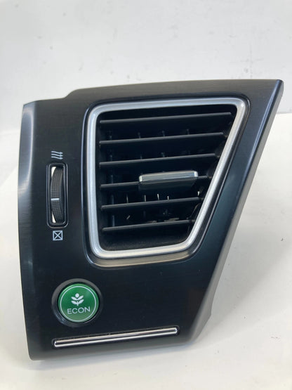 2014 2015 Honda Civic Dash Left Side Outlet A/C Air Vent Grille w/ ECON Switch