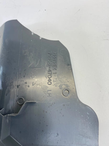 2010-2015 TOYOTA PRIUS FRONT RIGHT SEAT TRACK RAIL END COVER CAP TRIM 7215847040