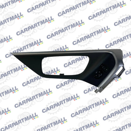 13-18 NISSAN ALTIMA FRONT LEFT SIDE DOOR INNER HANDLE BEZEL W/ MIRROR SWITCH