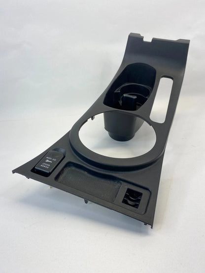 2004-2007 MITSUBISHI GALANT CENTER CONSOLE GEAR SHIFTER BEZEL CUP HOLDER PANEL