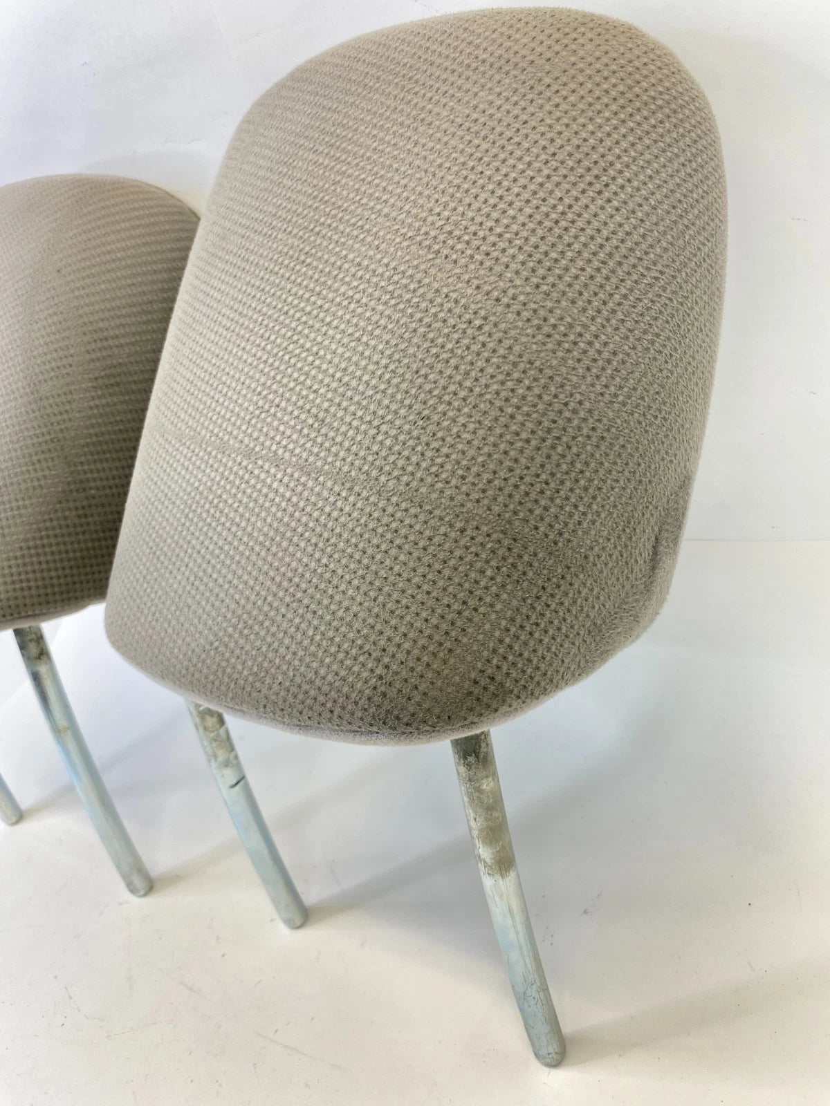 2012-2015 HONDA CIVIC SEDAN FRONT SEAT HEADREST SET OF 2 GRAY OEM