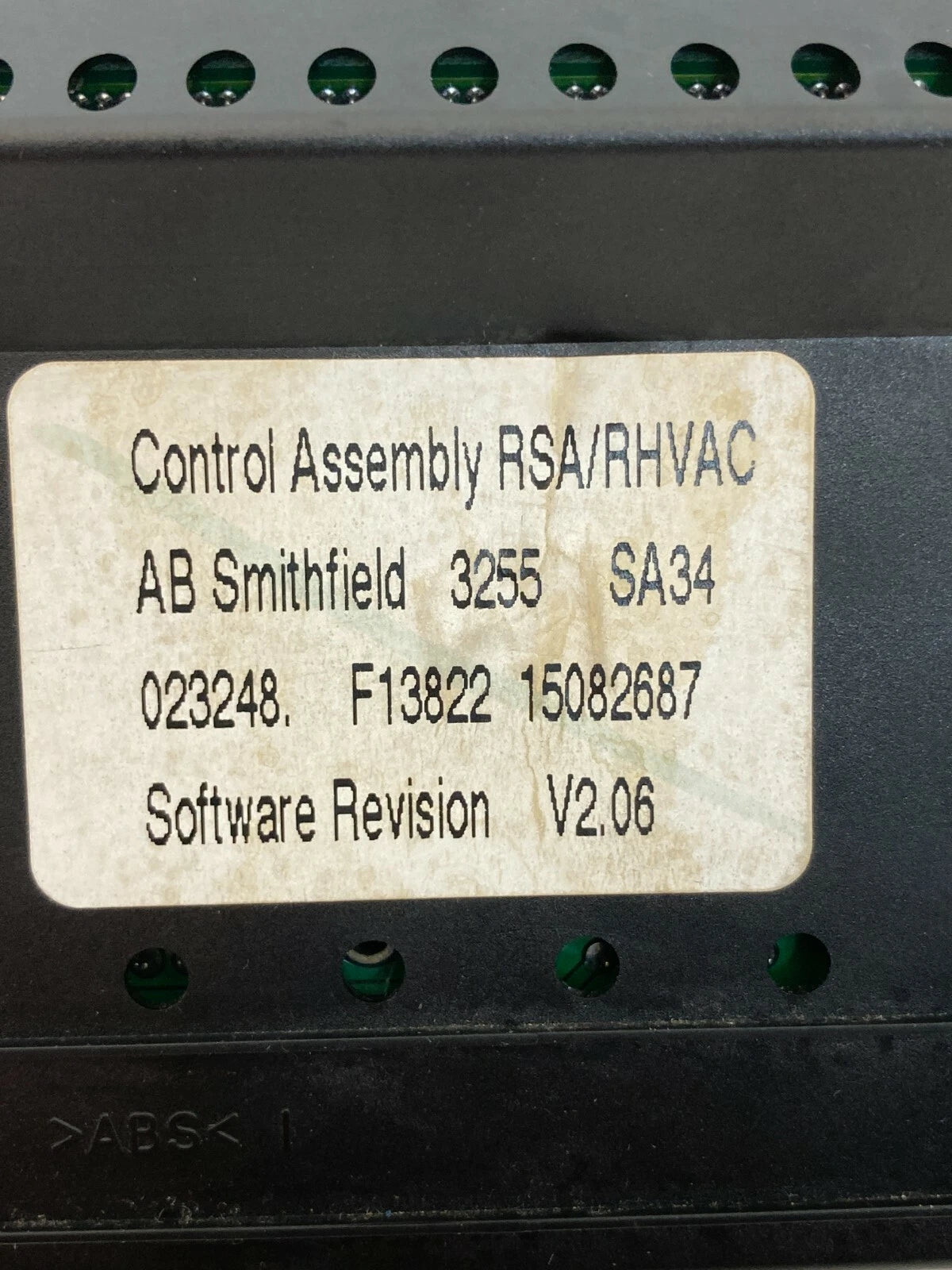 2004-2007 BUICK RAINIER REAR AC HEATER TEMP CLIMATE CONTROL SWITCH UNIT 15082687