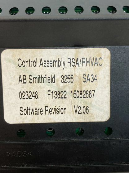 2004-2007 BUICK RAINIER REAR AC HEATER TEMP CLIMATE CONTROL SWITCH UNIT 15082687