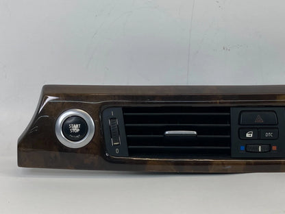 2007 2008 BMW 328XI FRONT DASHBOARD TRIM MOLDING BEZEL W/ AIR VENT 52850610 OEM