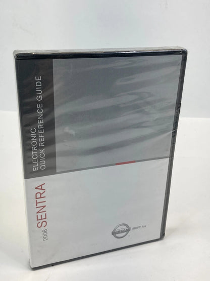 2008 08 NISSAN SENTRA ELECTRONIC QUICK REFERENCE GUIDE BOOK OEM