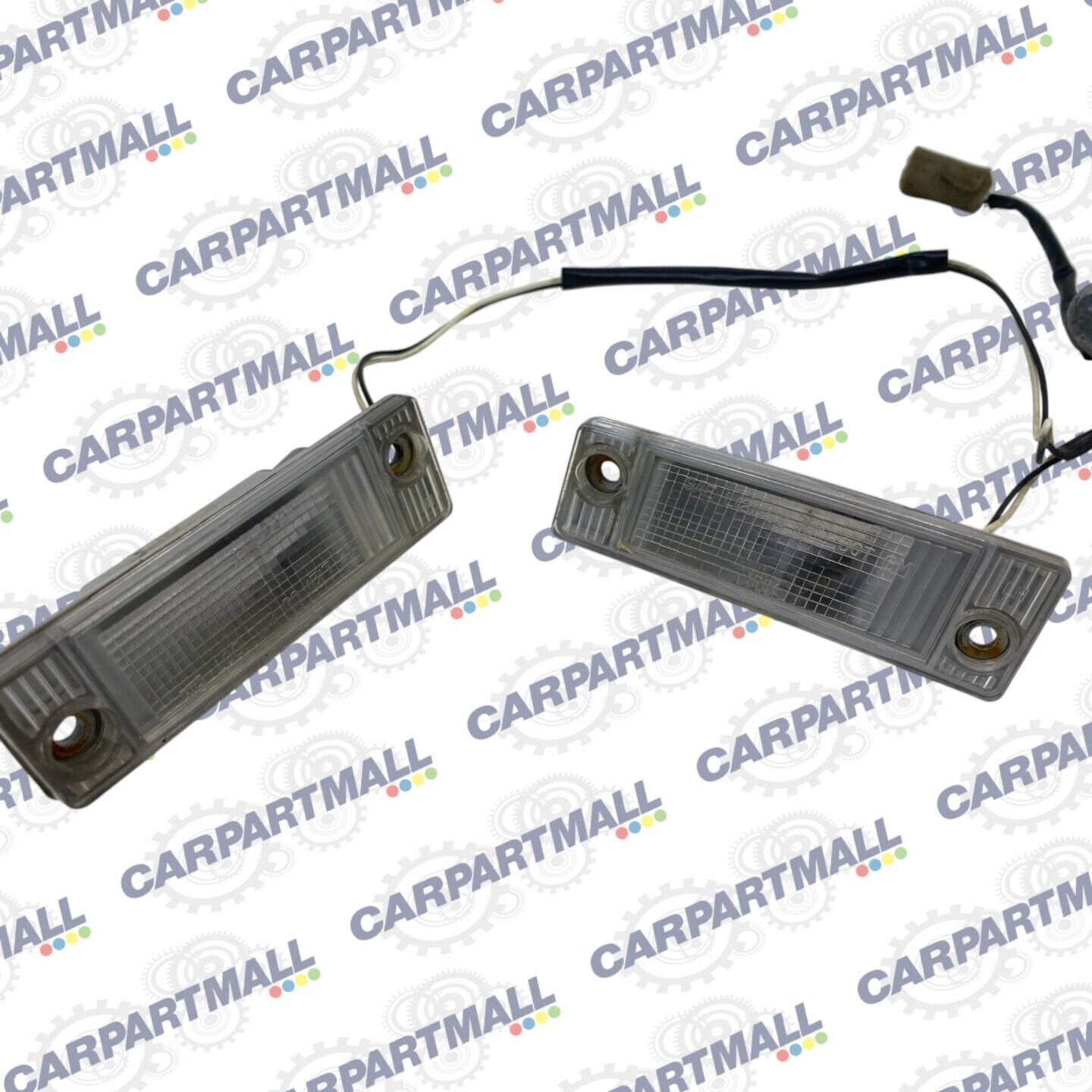 2012-2015 Chevrolet Captiva Sport Rear License Plate Light Lamp Set Pair OEM