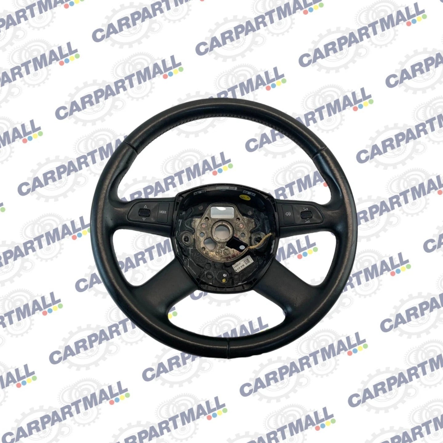 2007-2009 AUDI Q7 STEERING WHEEL CRUISE CONTROL SWITCH 4 SPOKE LEATHER 4F0419091