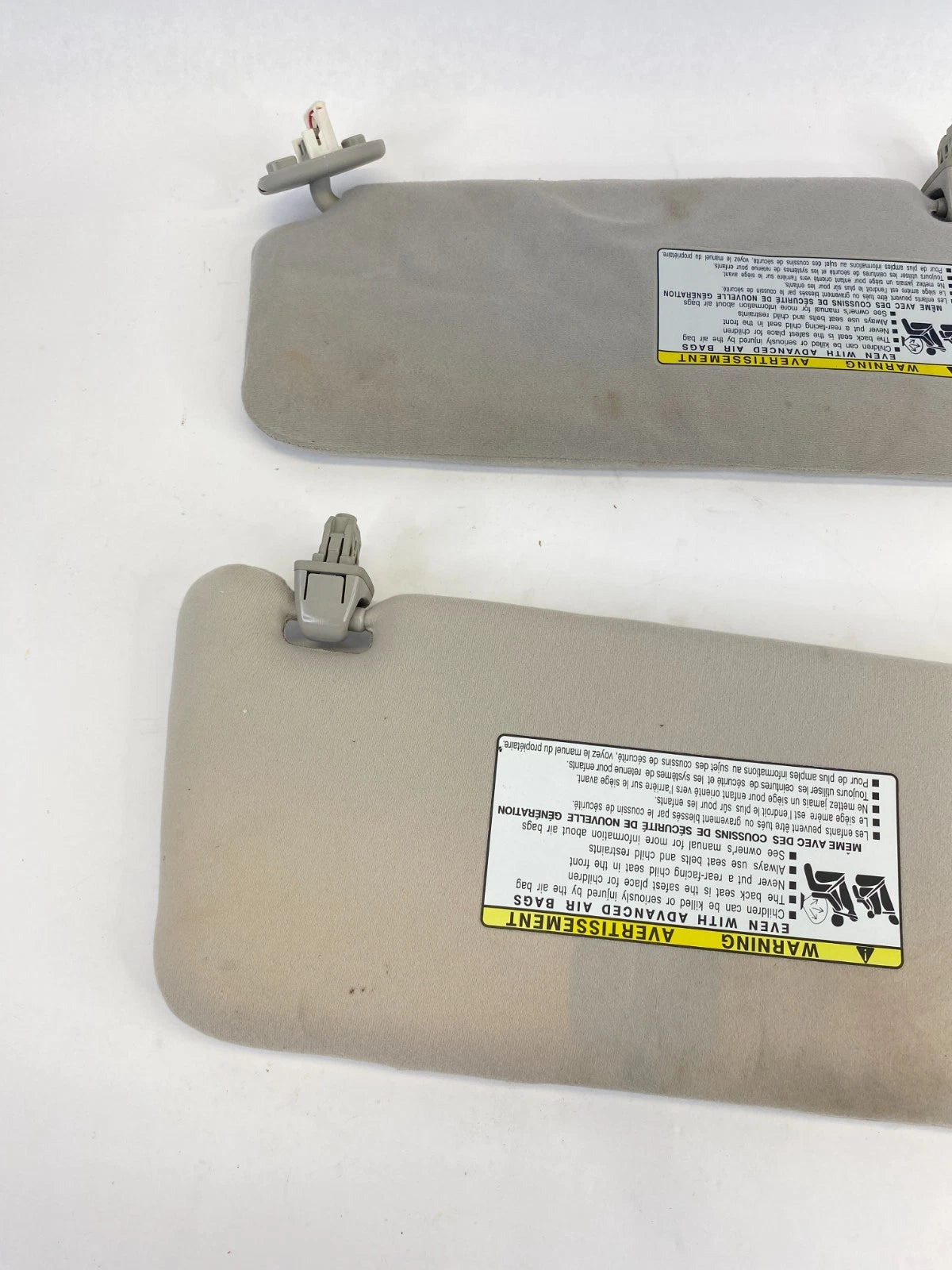 2009-2016 TOYOTA VENZA ROOF SUNVISOR SUN VISOR SHADE PAIR SET OEM
