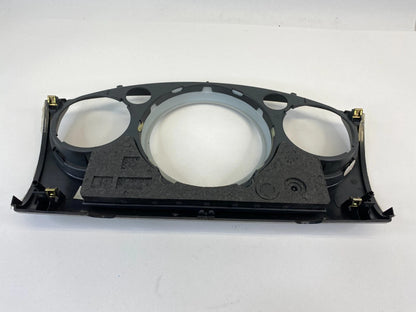 02-04 MINI COOPER HATCHBACK SPEEDOMETER CLUSTER DASH BEZEL TRIM COVER 391100133B