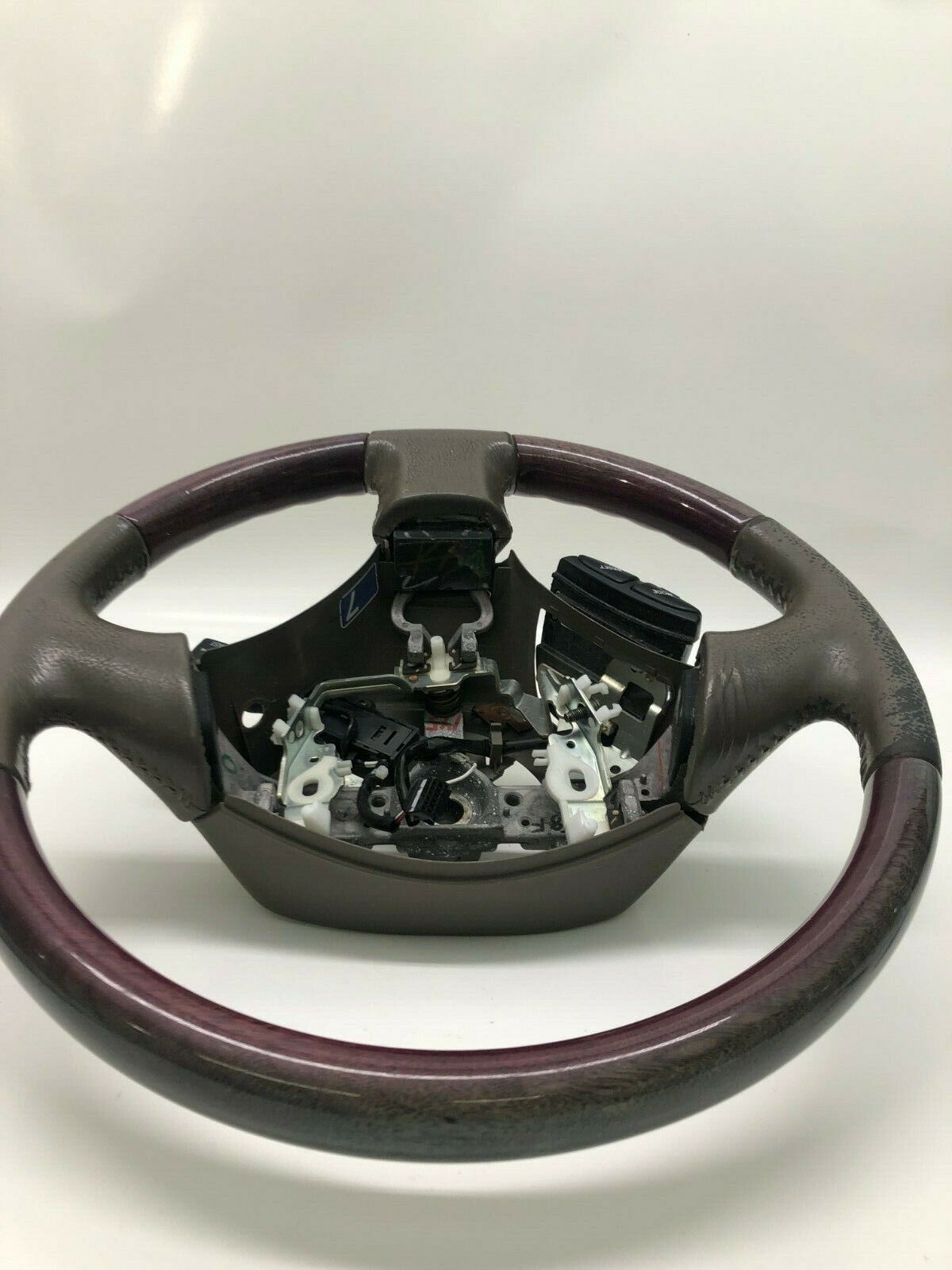 2002 2003 Lexus ES300 Steering Wheel Leather & Woodgrain w/ Cruise Control OEM