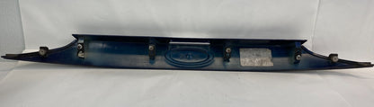 12 13 14 Ford Focus Sedan Rear Trunk Deck Lid Molding Finish Panel w Emblem Blue