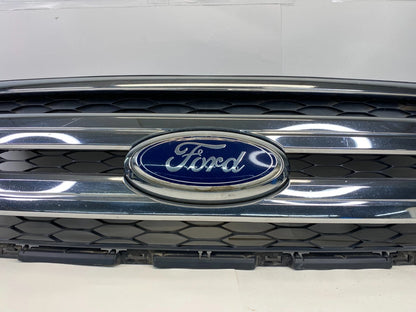 2011-2014 FORD EDGE BUMPER FRONT UPPER CHROME GRILL GRILLE TRIM BT43-8A164-ADW