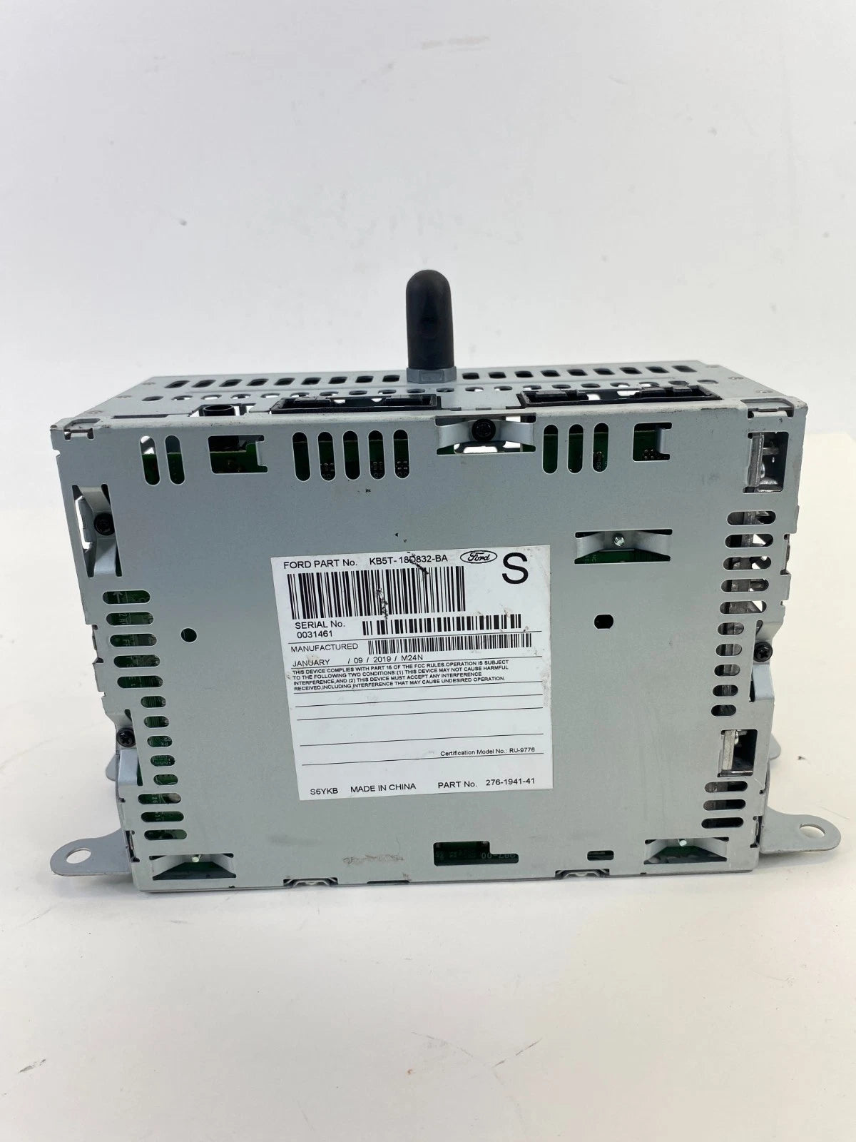 2018 2019 FORD EXPLORER INTERCEPTOR UTILITY AM/FM RADIO RECEIVER KB5T-18D832-BA