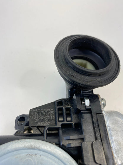 2009-2019 TOYOTA COROLLA REAR LEFT DOOR POWER WINDOW MOTOR 85710-35180 OEM
