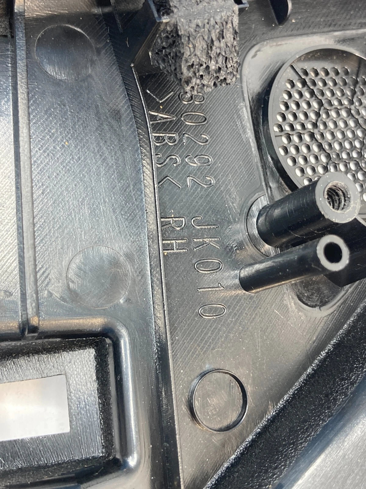 09-13 INFINITI G37 SEDAN FRONT RIGHT SIDE DOOR TWEETER COVER ONLY 80292-JK010