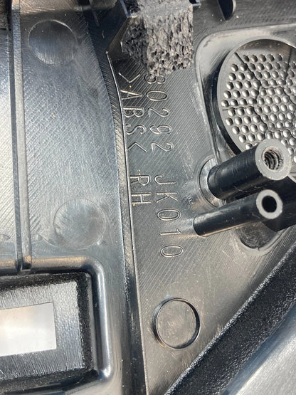 09-13 INFINITI G37 SEDAN FRONT RIGHT SIDE DOOR TWEETER COVER ONLY 80292-JK010