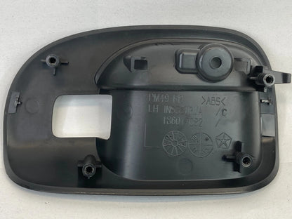 10-12 DODGE CALIBER REAR LEFT INTERIOR DOOR HANDLE BEZEL COVER TRIM INS33TRMA