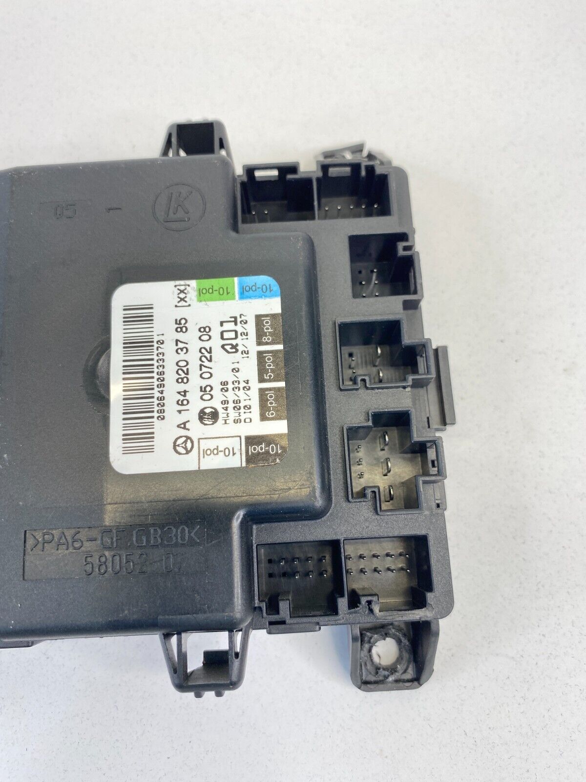 2006-2012 Mercedes-Benz R350 Front Left Door Control Computer Module 05072208