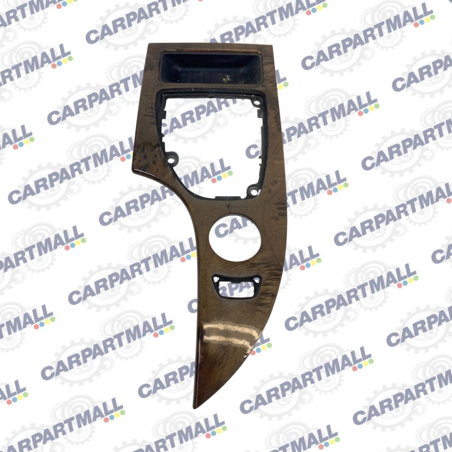 2008-2010 BMW 550I CENTER CONSOLE SHIFTER TRIM PANEL BEZEL 51166974707-01 OEM