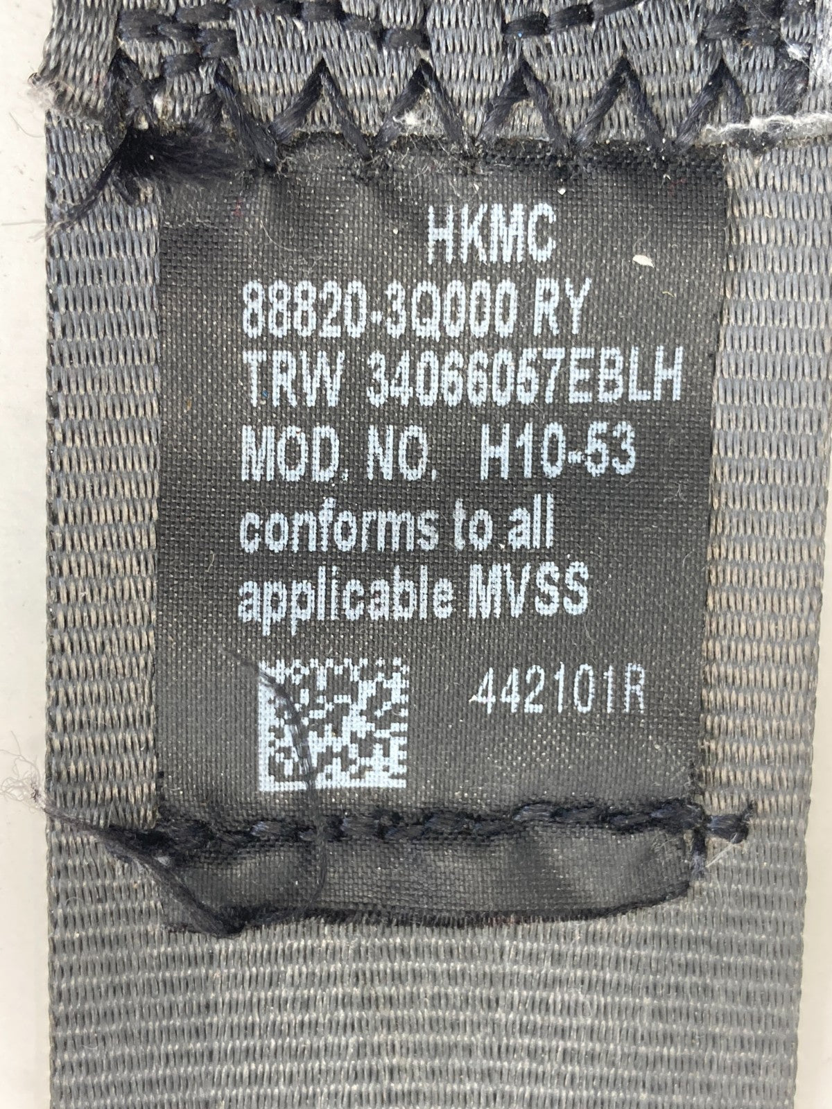 11-14 Hyundai Sonata Front Right Passenger Side Seat Belt Retractor 88820-3Q000