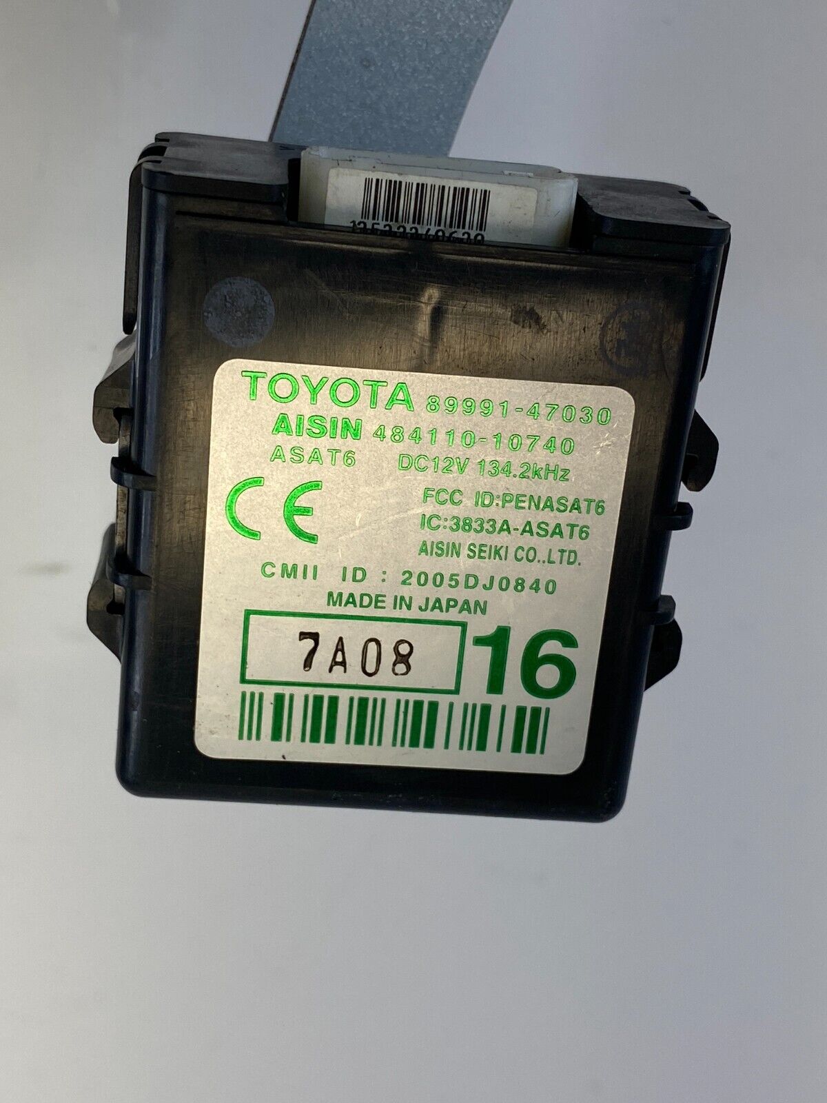 04-09 Toyota Prius FL LH Side Door Oscillator Computer Control Unit 8999147032