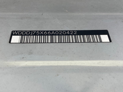 2006 Mercedes-Benz CLS500 Trunk Tailgate License Plate Bracket Holder OEM