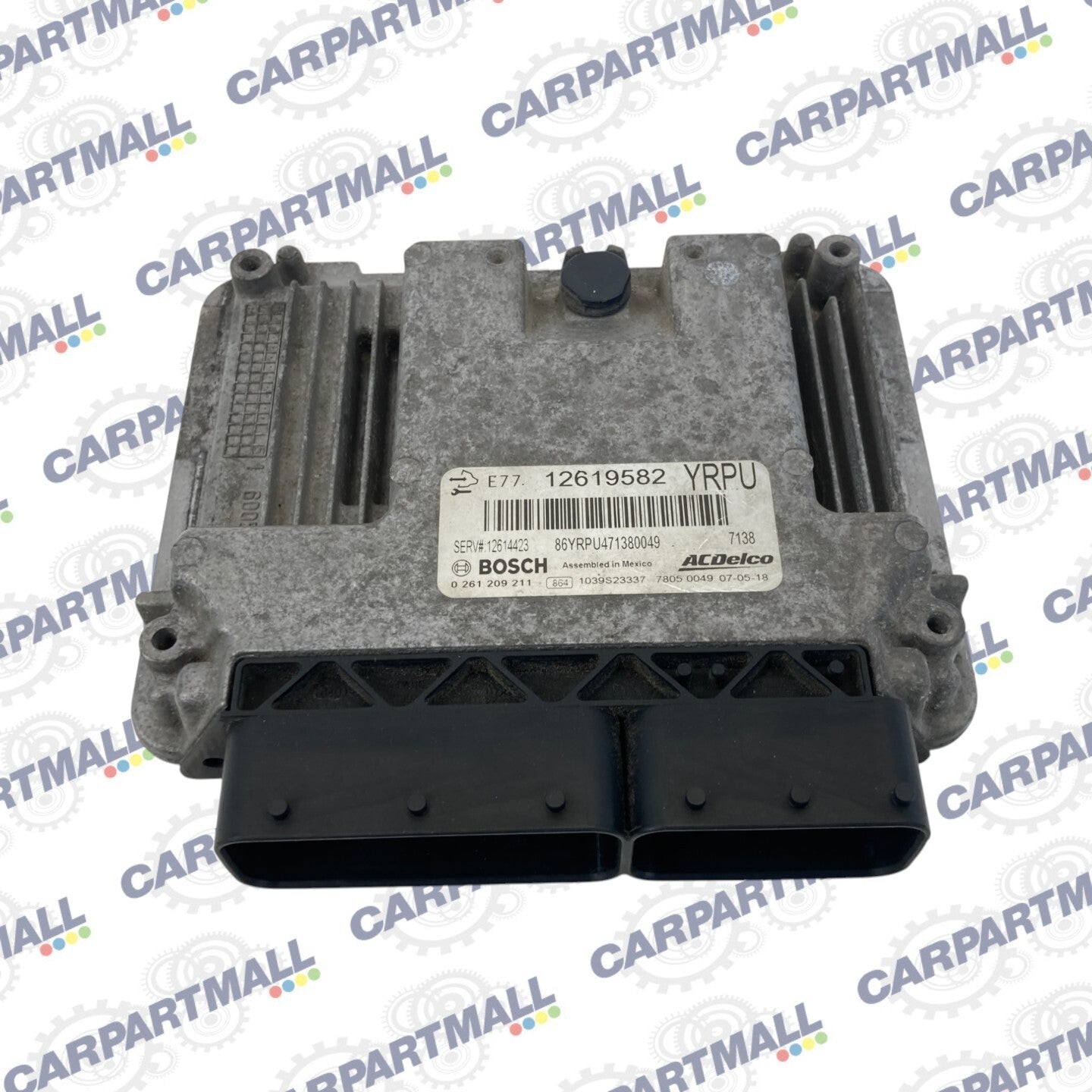 2008 2009 Cadillac SRX 3.6L V6 Engine Computer Control Module ECM ECU 12614423