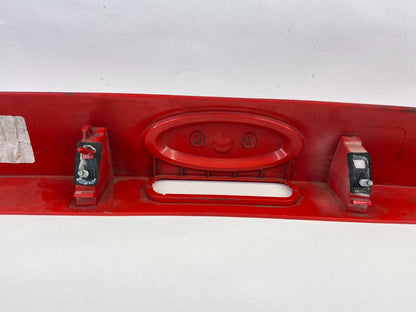 12-14 Ford Focus Sedan Rear Trunk Trim Molding Emblem Handle BM51-F43404 Red