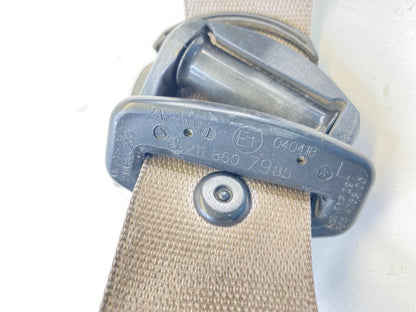 2005 MERCEDES-BENZ E500 FRONT LEFT DRIVER SEAT BELT RETRACTOR A2118607985 OEM