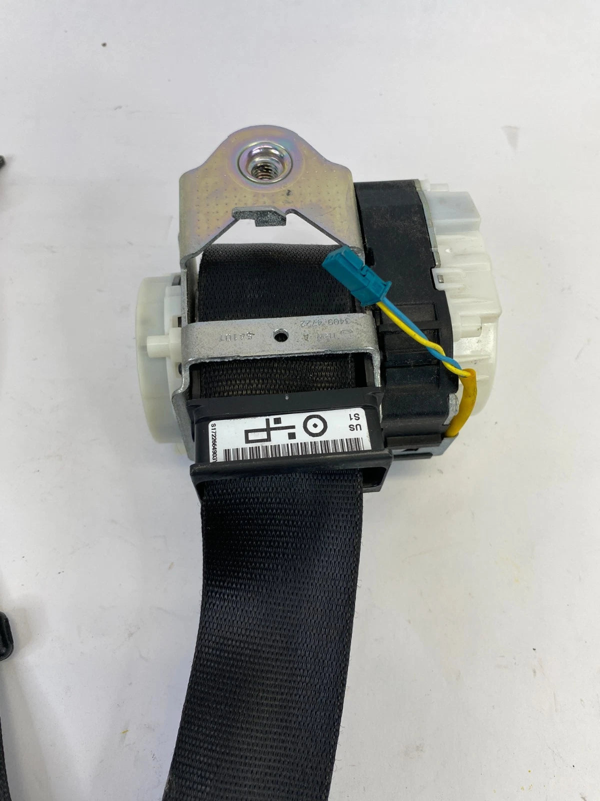 2011 2012 BMW 3 SERIES E90 E91 FRONT LEFT DRIVER SIDE SEAT BELT BLACK OEM