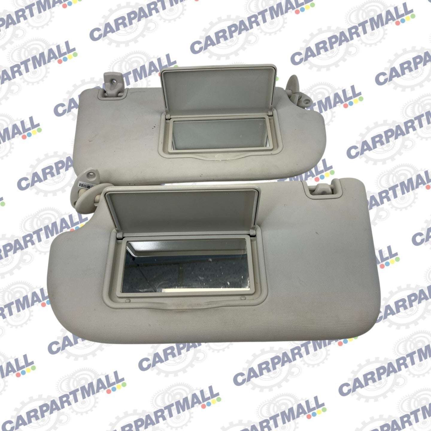 2013-2018 Ford Focus Roof Left & Right Sunvisor Sun Visor Shade Pair Set OEM