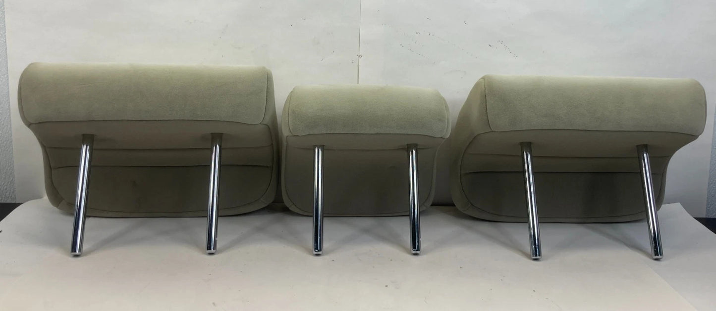 2007-2011 TOYOTA CAMRY REAR SEAT HEADREST HEAD REST SET OF 3 OEM