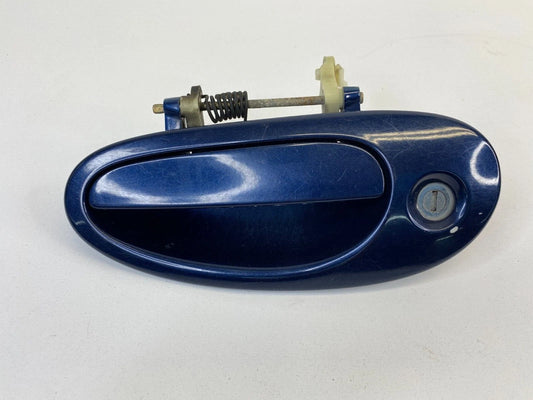 01-06 CHRYSLER SEBRING SEDAN FRONT LEFT DRIVER EXTERIOR DOOR 0QA39TRMA PB8 BLUE