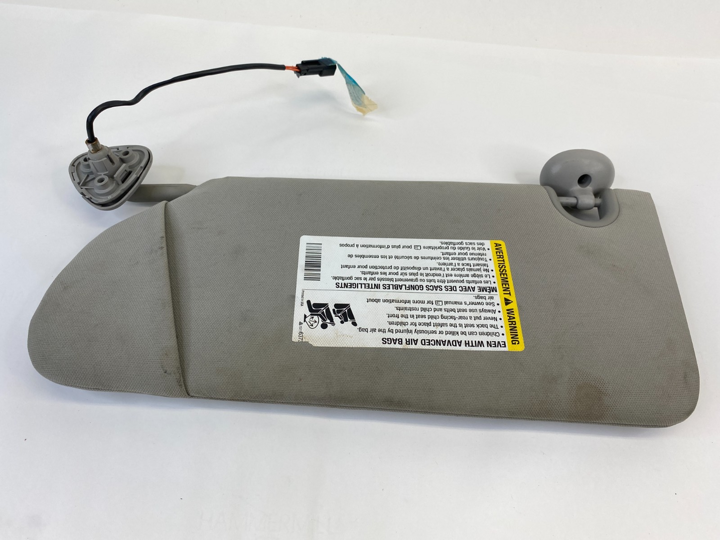 2006-2011 Buick Lucerne Passenger Sun Visor Right Sunvisor Mirror w Illumination